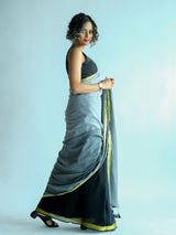 Women's Multicolor Cotton Blend Saree