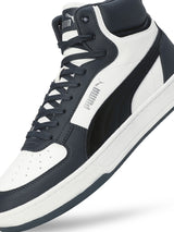 Unisex White Casual Caven 2.0 Mid Res Sneaker