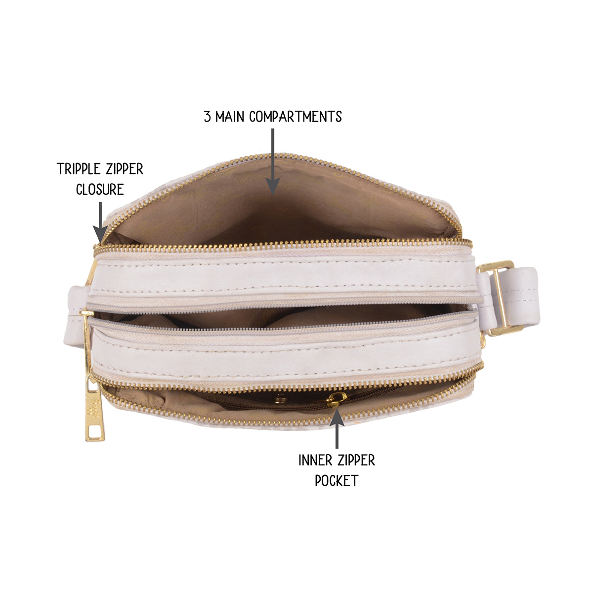 Women's Jublin Purple Extra Small Camera Bag