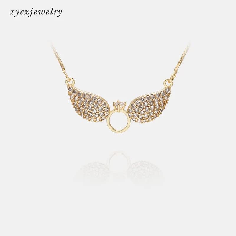 Women's Millenia Dancing Swan Pendant Necklace