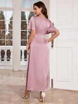 Women's Pink Party A-Line Dress