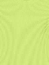 Girls Green Casual Solid Regular Fit Full Sleeves Tshirt