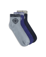 Men's Emb Assorted High Ankle Socks