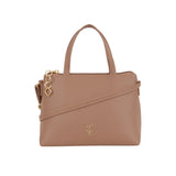 Women's Alyssa Beige Oversize Satchel Bag