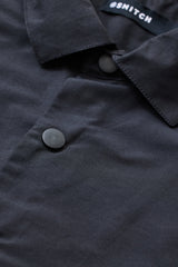 Men's Black Casual Solid Regular Fit Full Sleeves Jacket