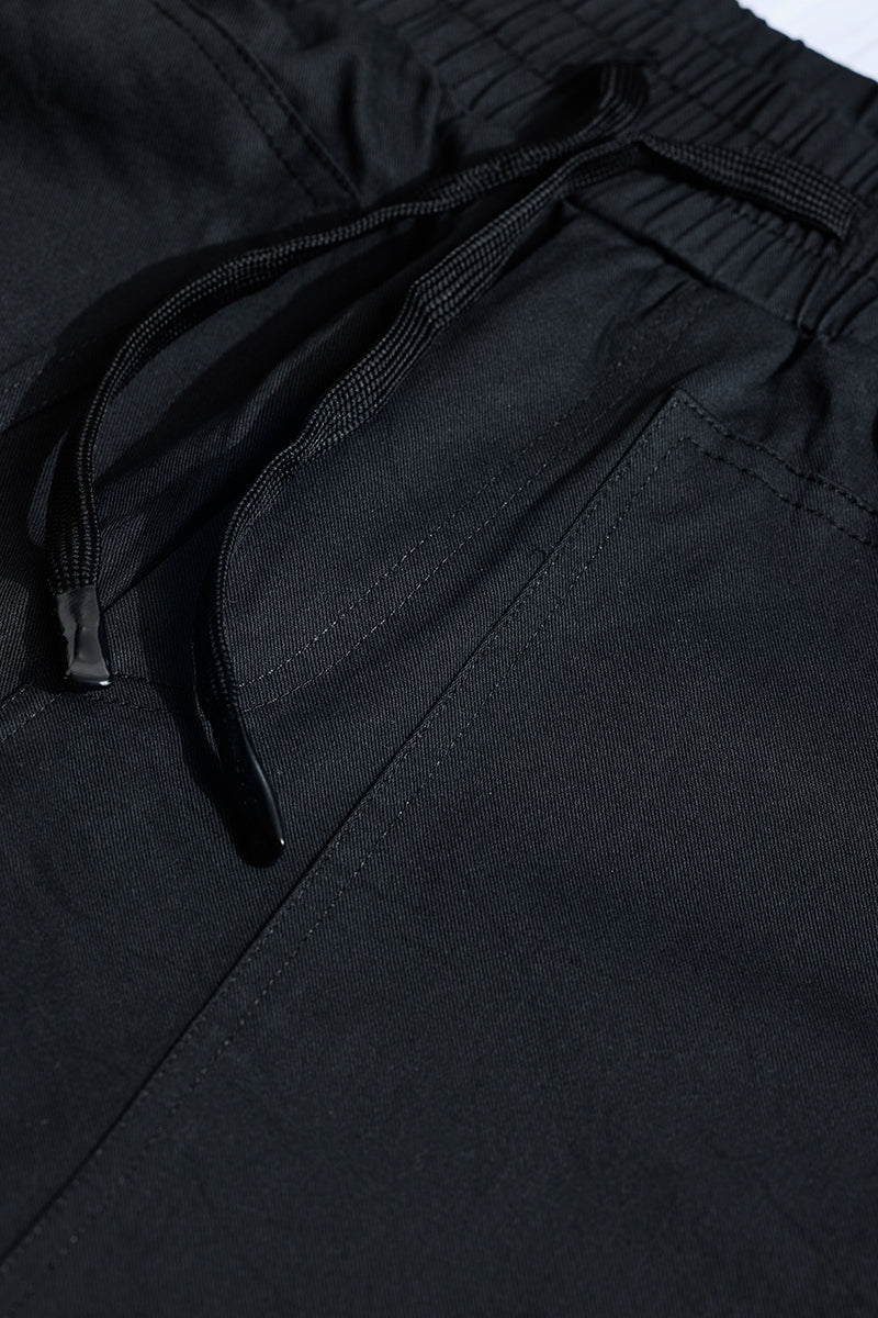 Men's Black Relaxed Fit Jogger