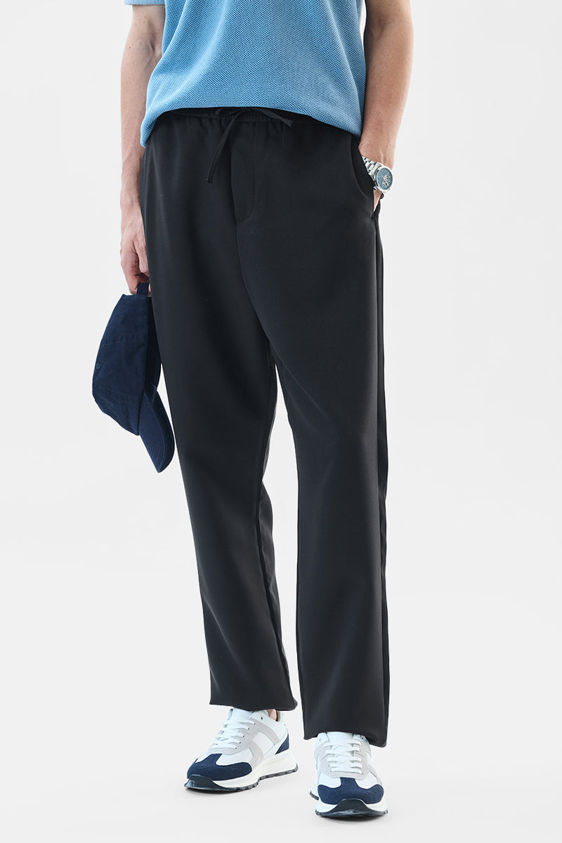 Men's Black Casual  Shorts