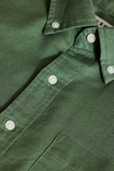 Men's Green Casual Slim Fit Shirt