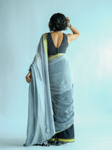 Women's Multicolor Cotton Blend Saree