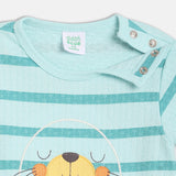 Boys Multicolor Casual Regular Fit Printed Romper