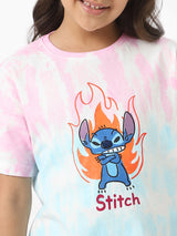 Girls Multicolor Casual Printed Tshirt