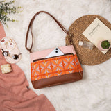 Women's Pink Pumpkin Petal Not So Little Sling Bag