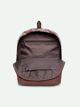 Women's Multicolor Vegan Leather Finish Casual Backpack - 12.5L