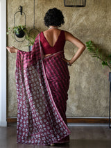 Women's Multicolor Pure Cotton Saree