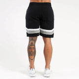 Men Black Cotton Regular Outdoor Solid Shorts