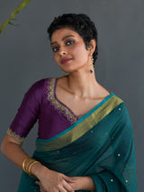 Women's Multicolor Cotton Saree