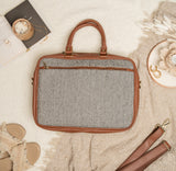 Women's Black Midnight Bloom Laptop Bag