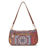 Women's Multicolor Vegan Leather Finish Sling Bag - 1.8L