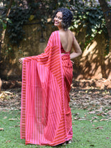 Women's Multicolor Pure Cotton Saree
