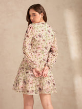 Women's Multicolor Casual Fit & Flared Dress