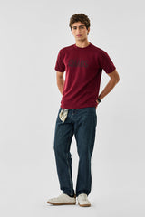 Men's Blue Casual Baggy Fit Solid Jeans