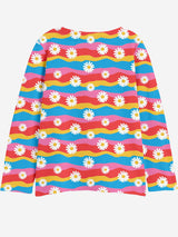 Girls Multicolor Casual Printed Regular Fit Full Sleeves Tshirt