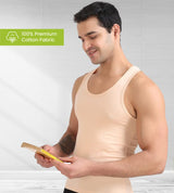 Men's Multicolor Solid Sleeveless Vest - Pack of 3