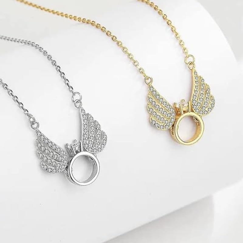 Women's Millenia Dancing Swan Pendant Necklace