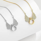 Women's Millenia Dancing Swan Pendant Necklace
