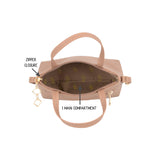 Women's Alyssa Beige Oversize Satchel Bag