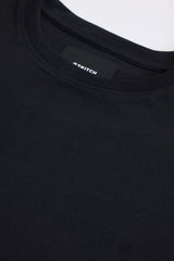 Men's Black Casual Regular Fit Tshirt