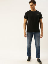 Men's Slim Fit Solid Low Rise Stretchable Jeans