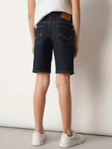 Boys Blue Casual Regular Fit Shorts