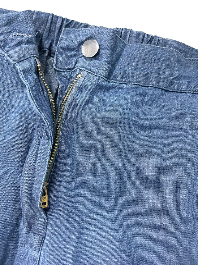 Women's Blue Casual Solid Regular Fit Pants