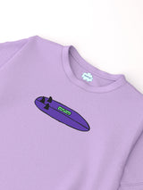 Boys Lavendar Puff-Printed Tshirt