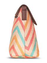 Women's Multicolor Vegan Leather Finish Sling Bag - 5.6L