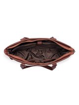 Women's Multicolor Vegan Leather Finish Shoulder Bag - 13.8L