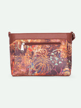 Women's Multicolor Vegan Leather Finish Sling Bag - 3.69L