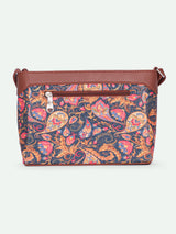 Women's Pink Vegan Leather Finish Sling Bag - 3.69L