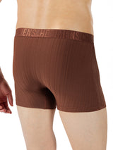 Men's Red Casual lightweight jacquard textured Trunks