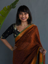 Women's Multicolor Cotton Saree