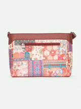 Women's Multicolor Vegan Leather Finish Sling Bag - 3.69L