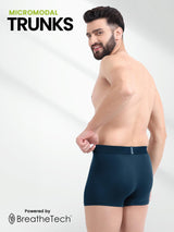 Men's Multicolor Solid Trunks - Pack of 3