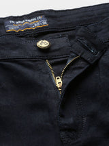 Men's Slim Fit Solid Low Rise Stretchable Jeans