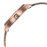 Women's Fashion Brown Round Dial Watch - 6296QM01