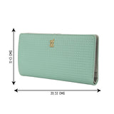 Women's Dozy Blue 2 Fold Wallet