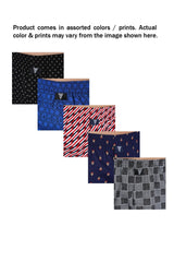 Men's Assorted Allover Print & Side Pocket Boxer Shorts - Pack of 1