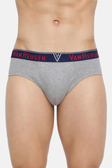 Men's Multicolor Anti Bacterial Briefs - 100% Cotton Colour Fresh, Moisture Wicking - Pack of 3