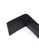 Men's Camp Black Bi-Fold Slim RFID Embossed Wallet