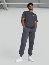 Mens Grey Casual Regular Half Sleeves Tshirt